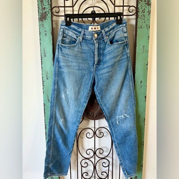 REVOLVE AMO TOMBOY CROP SIZE 27. SUPER SOFT. GREAT SPRING SUMMER JEAN. - Picture 2 of 12